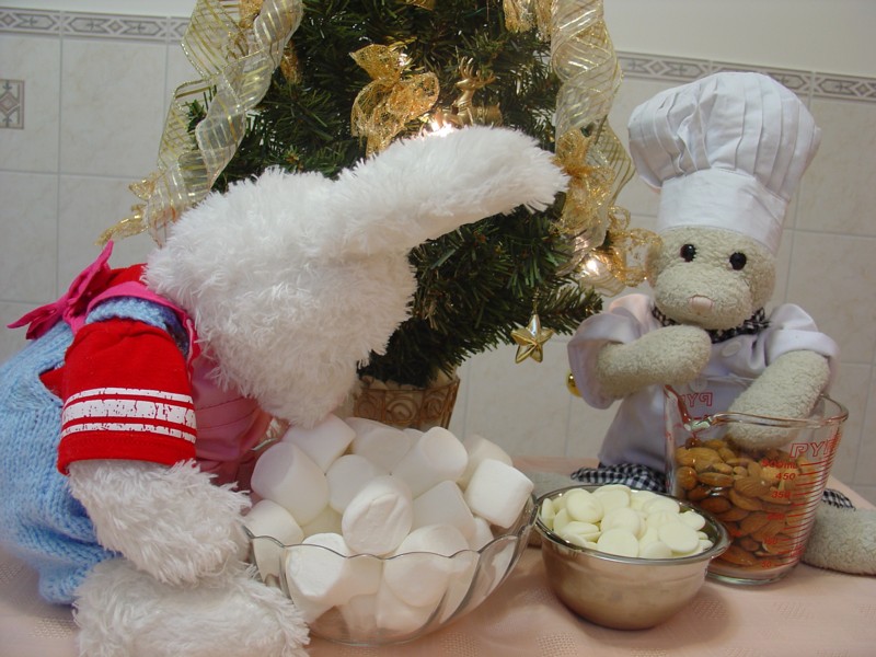 White Chocolate Marshmallow Nougat Show Picture