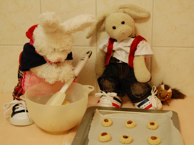 Almond Cookies Show Picture