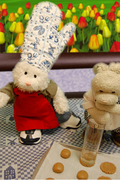 Speculaas Cookies Show Picture