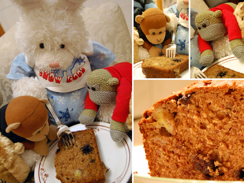 Blueberry Banana Bread Show Picture