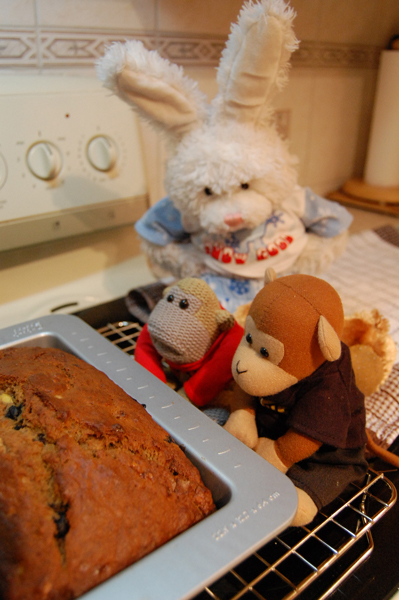 Blueberry Banana Bread Show Picture