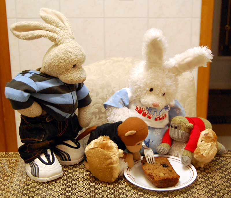 Blueberry Banana Bread Show Picture