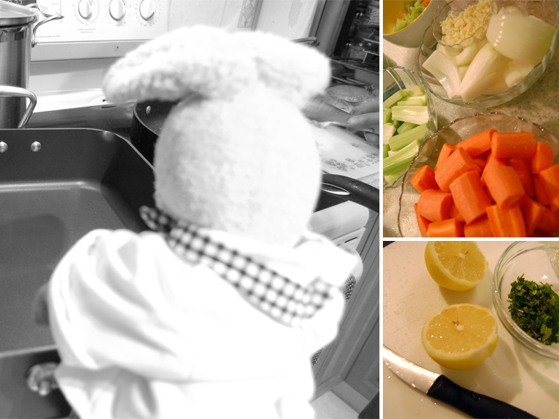 Lamb with Lemon Mint Sauce Show Picture