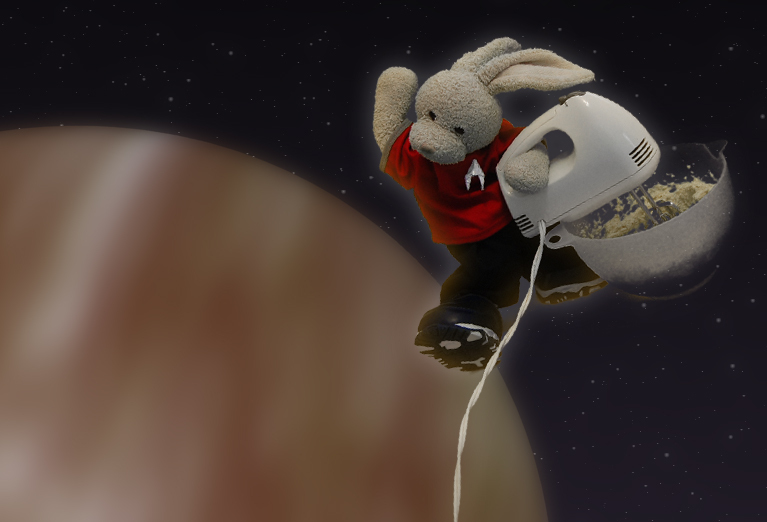 Oatmeal 'Space' Cookies Show Picture