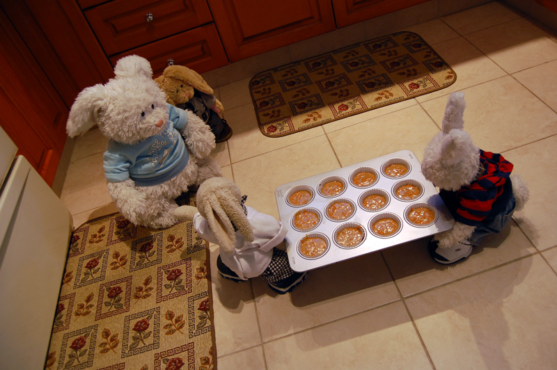 Carrot Cake with Marzipan Carrots Show Picture