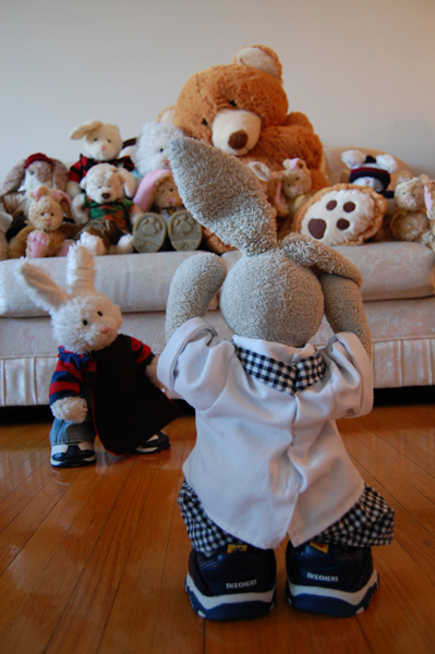 Carrot Cake with Marzipan Carrots Show Picture