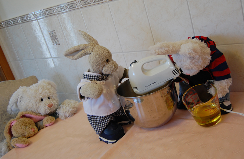 Carrot Cake with Marzipan Carrots Show Picture