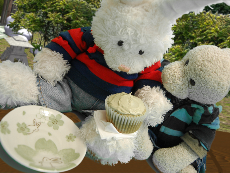 Green Tea Cupcakes Show Picture