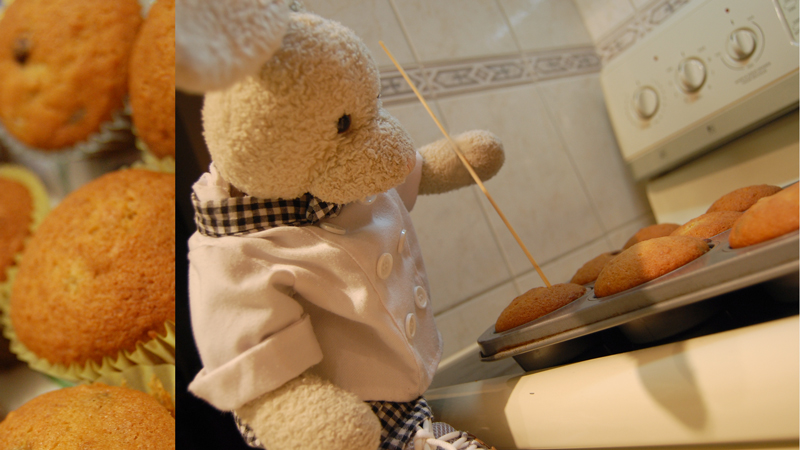 Banana Muffins Show Picture