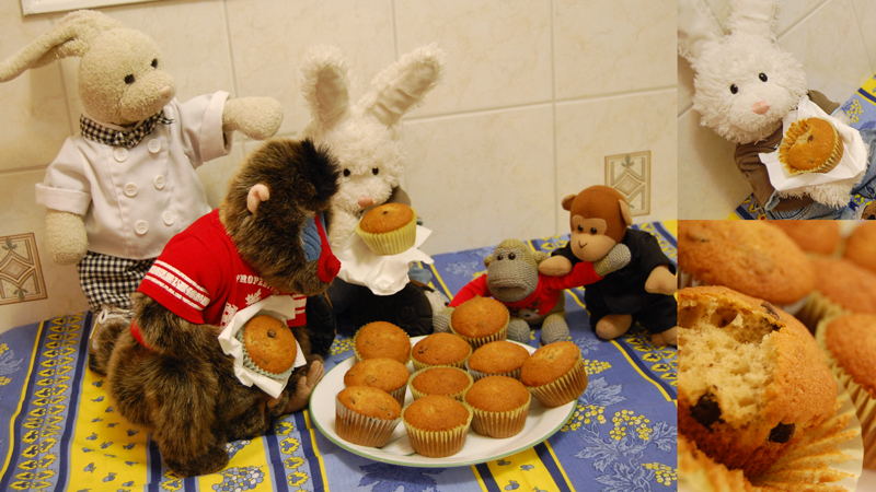 Banana Muffins Show Picture