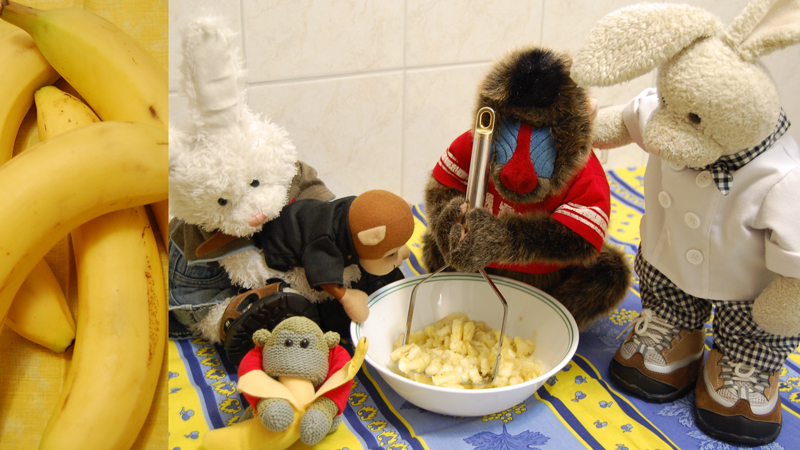 Banana Muffins Show Picture