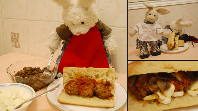 Meatball Sandwiches Show Picture