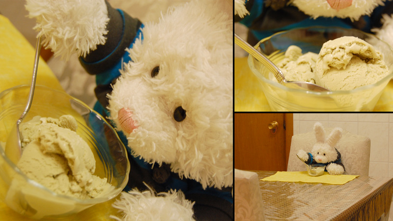 Matcha (Green Tea) Ice Cream Show Picture