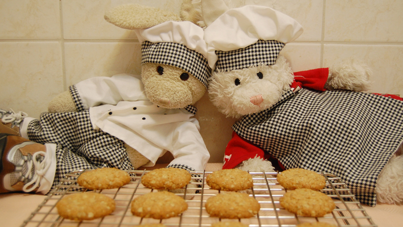 ANZAC Cookies Show Picture