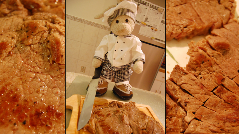 Steak Pasta Show Picture