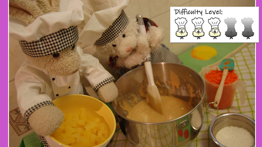 Pineapple Coconut Carrot Cake Show Picture