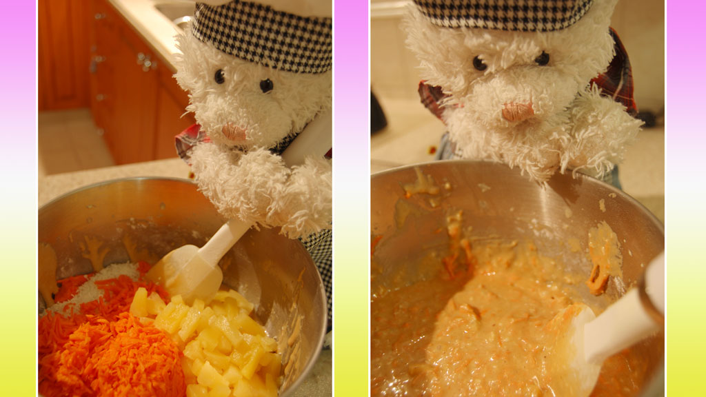 Pineapple Coconut Carrot Cake Show Picture