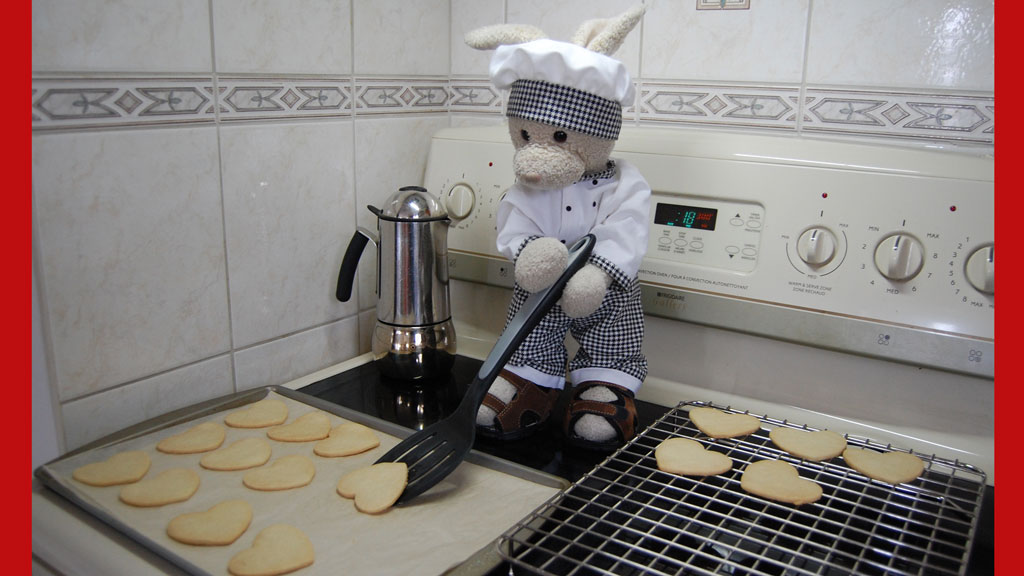 Chocolate Shortbread Cookies Show Picture