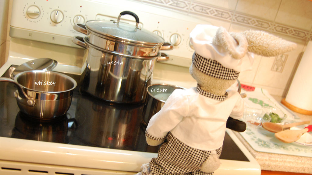 Smoked Salmon Pasta Show Picture
