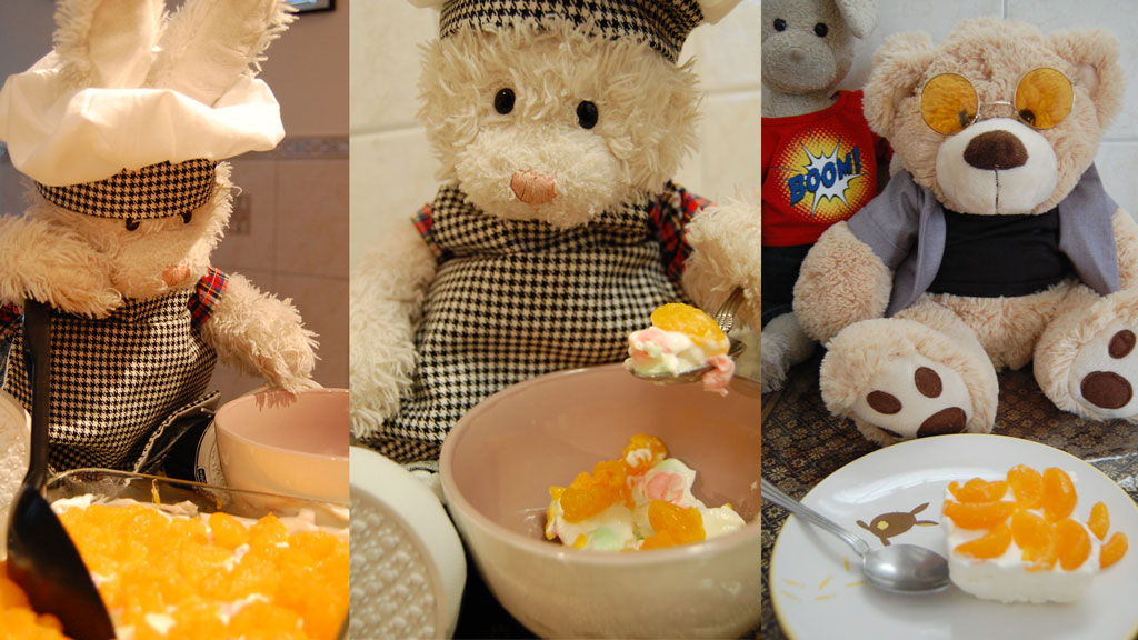 Sour Cream Marshmallow Mousse Dessert Show Picture