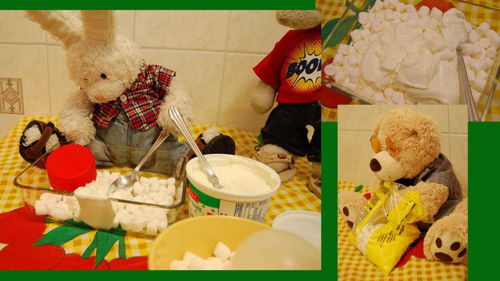 Sour Cream Marshmallow Mousse Dessert Show Picture