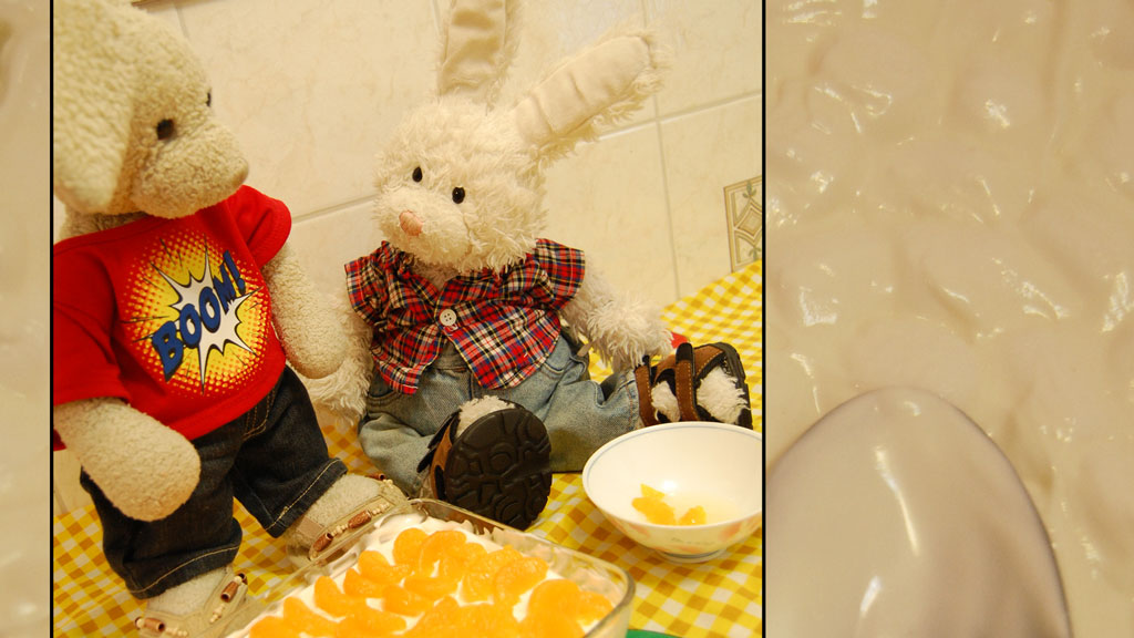 Sour Cream Marshmallow Mousse Dessert Show Picture