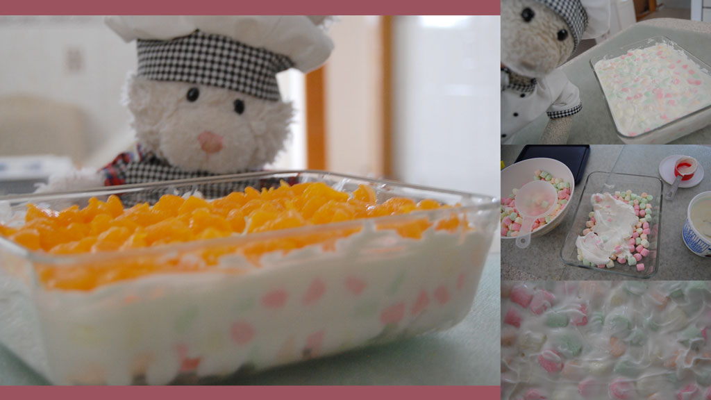 Sour Cream Marshmallow Mousse Dessert Show Picture