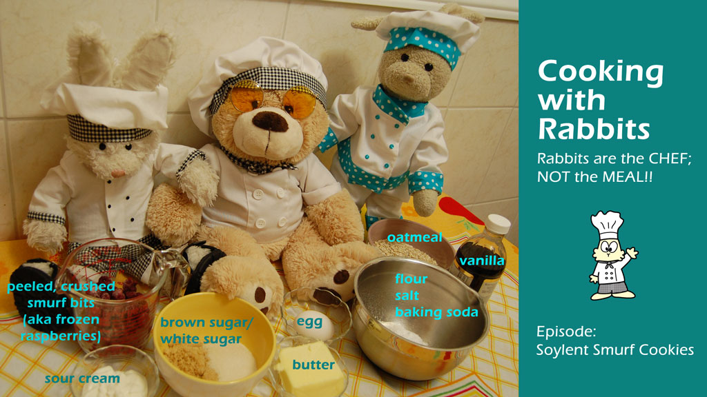 Soylent Smurf Cookies Show Picture