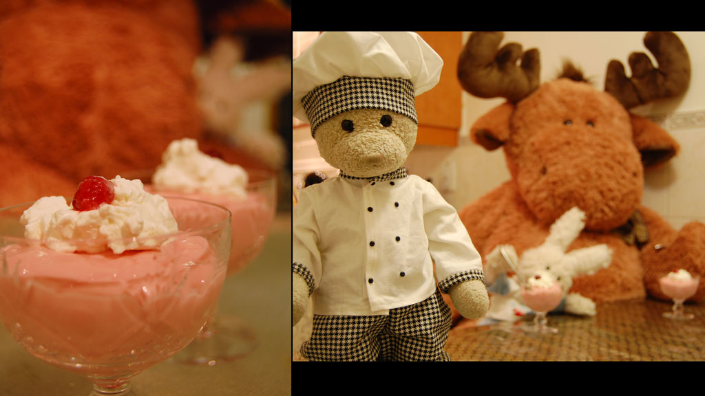 Simple Raspberry Mousse Show Picture