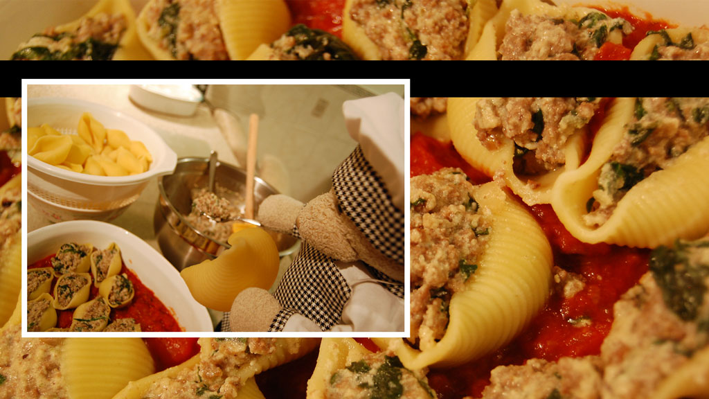 Jumbo Stuffed Pasta Shells Show Picture