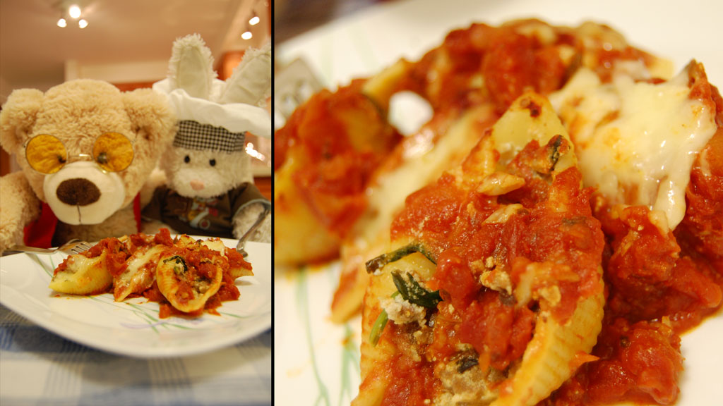 Jumbo Stuffed Pasta Shells Show Picture