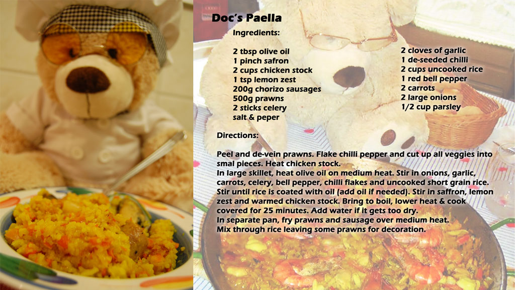 Doc's Seafood Paella Show Picture