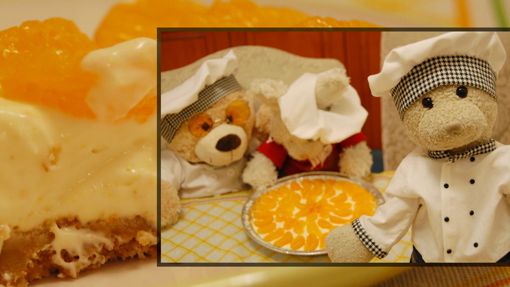 Mandarin Orange Cheesecake Show Picture