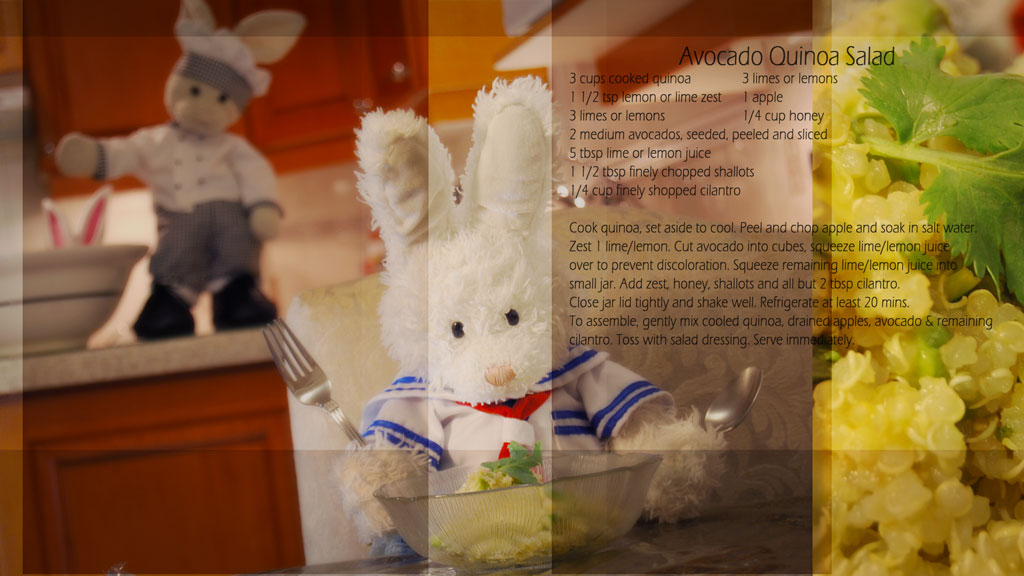 Avocado Quinoa Salad Show Picture