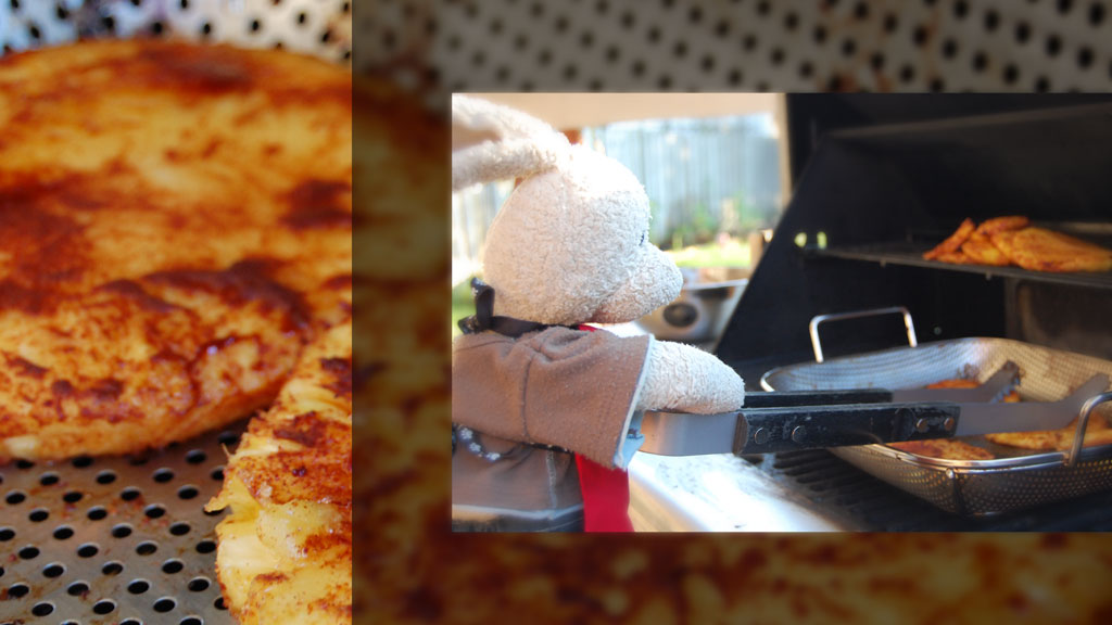 Grilled Pineapple Show Picture