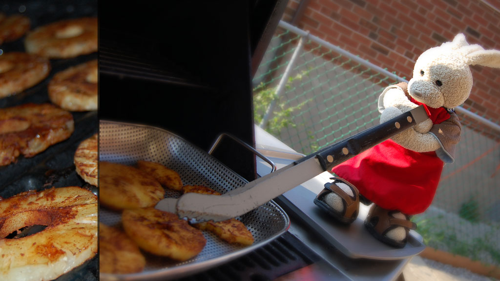 Grilled Pineapple Show Picture